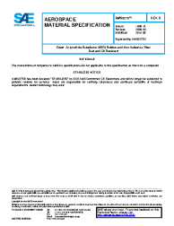 SAE AMS 3275D:2018-09-19