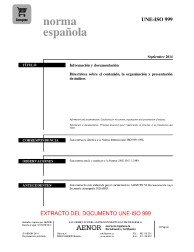 UNE-ISO 999:2014
