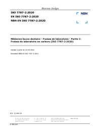 NBN EN ISO 7787-2:2020