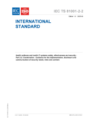IEC TS 81001-2-2:2025