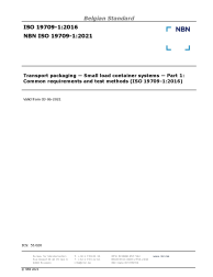 NBN ISO 19709-1:2021
