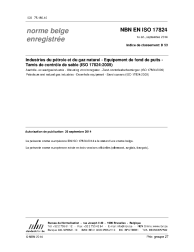 NBN EN ISO 17824:2014