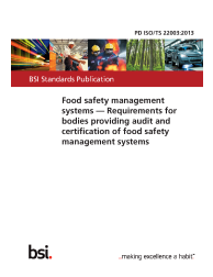 PD ISO/TS 22003:2013