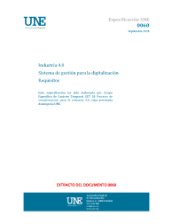ESPECIFICACION UNE 0060:2018