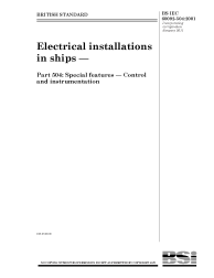 BS IEC 60092-504:2001