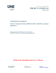 UNE-EN 71-13:2021+A1:2022