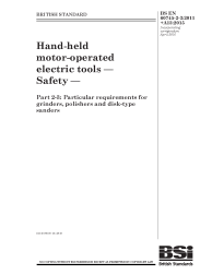 BS EN 60745-2-3:2011+A13:2015