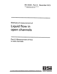 BS 3680-6:1973