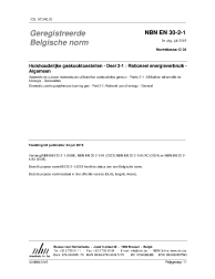 NBN EN 30-2-1:2015
