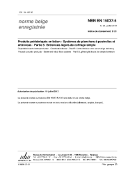 NBN EN 15037-5:2013
