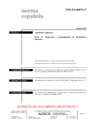 UNE-EN 60079-17:2014