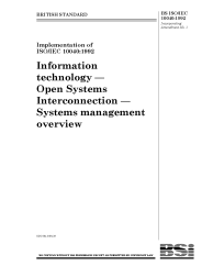 BS ISO/IEC 10040:1992