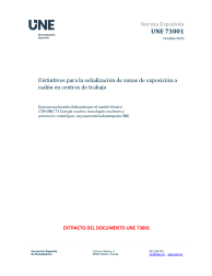 UNE 73001:2023