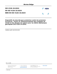 NBN EN ISO 4126-10:2024
