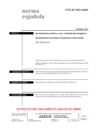 UNE-EN ISO 26945:2011