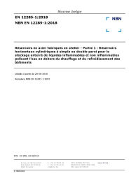 NBN EN 12285-1:2018