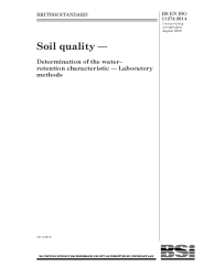 BS EN ISO 11274:2014