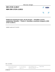 NBN ISO 2725-2:2021