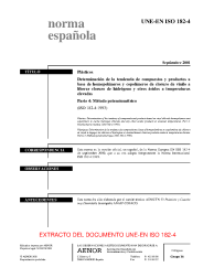 UNE-EN ISO 182-4:2001