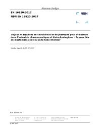 NBN EN 16820:2017