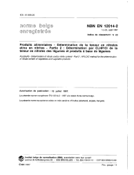 NBN EN 12014-2:1997
