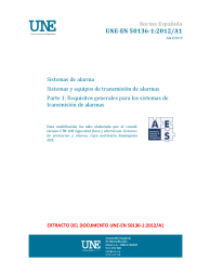 UNE-EN 50136-1:2012/A1:2019