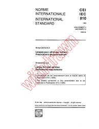 IEC 60810:1986/AMD2:1992