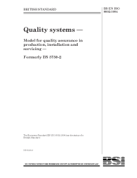 BS EN ISO 9002:1994