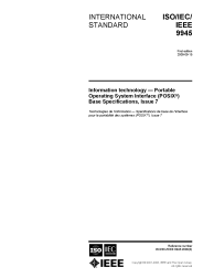 ISO/IEC/IEEE 9945:2009