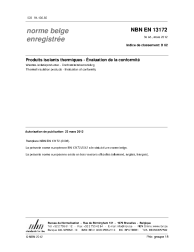 NBN EN 13172:2012