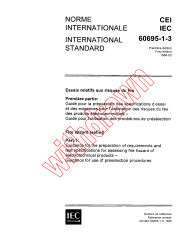 IEC 60695-1-3:1986