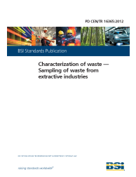 PD CEN/TR 16365:2012