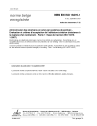 NBN EN ISO 16276-1:2007