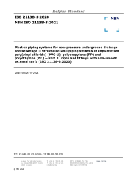 NBN ISO 21138-3:2021