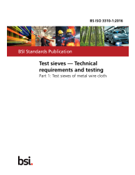 BS ISO 3310-1:2016