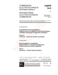 CISPR 14-2:1997/AMD1:2001