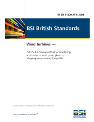 BS EN 61400-25-4:2008