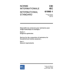 IEC 61995-1:2005