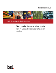 BS ISO 230-7:2015
