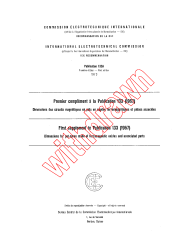 IEC 60133A:1970