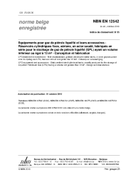 NBN EN 12542:2010