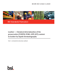 BS EN ISO 13365-1:2020