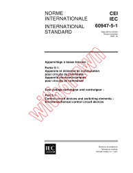 IEC 60947-5-1:1997