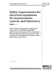 PD IEC TR 61010-3-042:2002