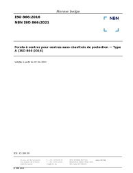 NBN ISO 866:2021