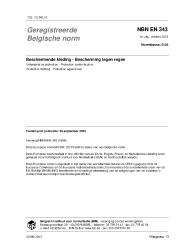 NBN EN 343:2003