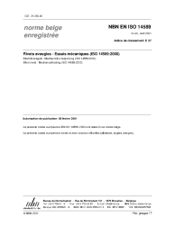 NBN EN ISO 14589:2001