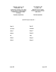 IEC 61049:1991/COR1:1992