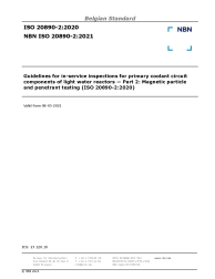 NBN ISO 20890-2:2021