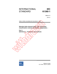IEC 61360-1:2002+AMD1:2003 Consolidated